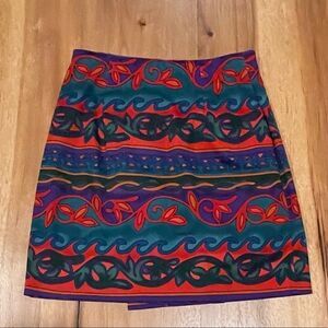 Vintage House Of Breeches Floral Skirt - 10